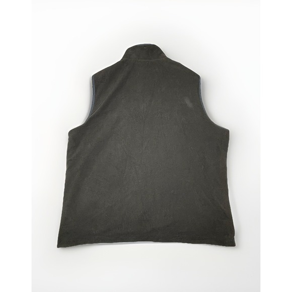 Weatherproof Vest Mens XL Black Suede/Fleece Reversible‎ Full Zip Polyester Dad - Picture 6 of 8